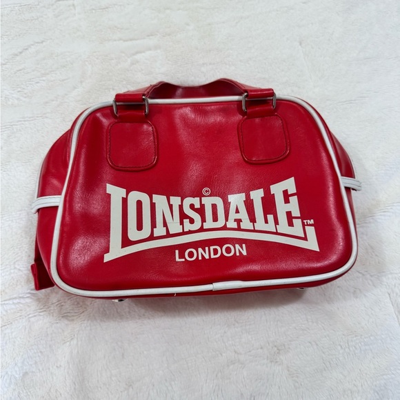 Vintage lonsdale London bag red - Picture 1 of 8